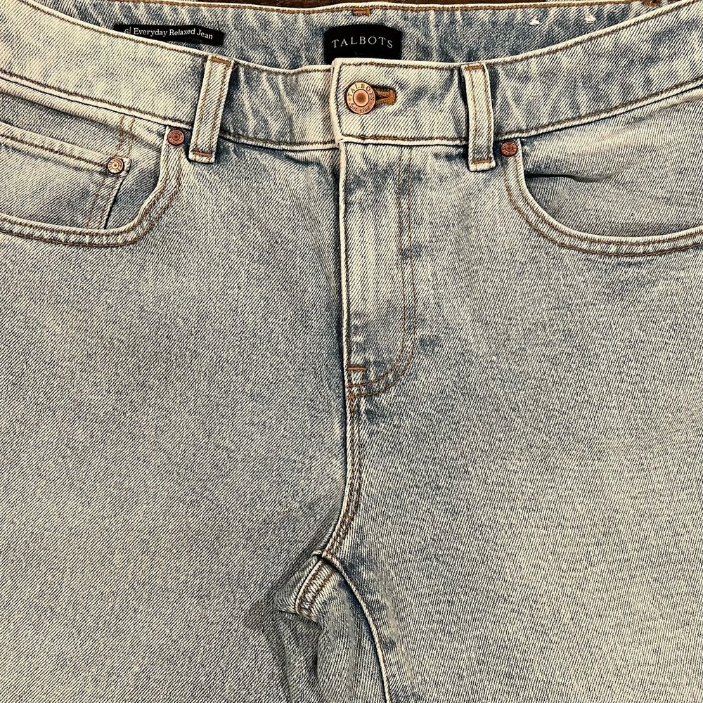 Talbots Everyday Relaxed Jeans - Picture 6 of 9